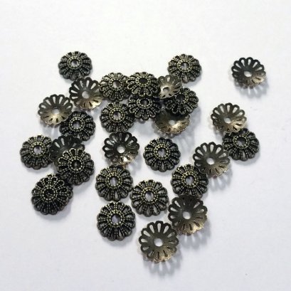 ตัวครอบลูกปัด กว้าง 1.1 cm. (10  ตัว/set)