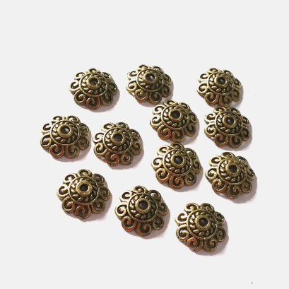 ตัวครอบลูกปัด กว้าง 1.3 cm. (10  ตัว/set)