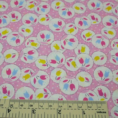 ผ้า cotton ญี่ปุ่น LECIEN 30s style ขนาด 1/4 m.(55 x 50 cm.)