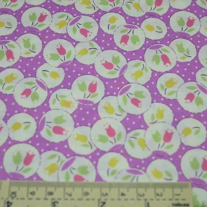 ผ้า cotton ญี่ปุ่น LECIEN 30s style ขนาด 1/4 m.(55 x 50 cm.)