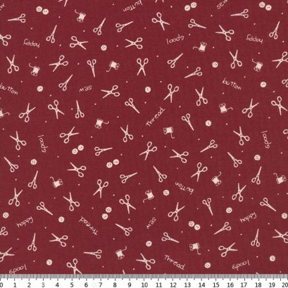 ผ้า American country 2018 ขนาด 25 x 55 ซม.(1/8 ม.)