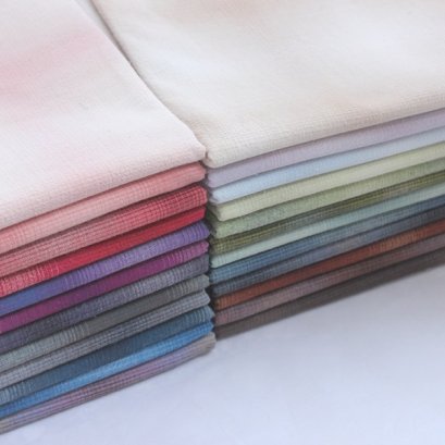 ผ้าทอ ขนาด 1/8 m. (25 x 70 cm.)  เลือกสีด้านในค่ะ