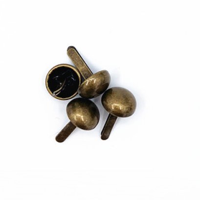 ตุ้มก้นกระเป๋า สีเหลืองดำ ขนาด 10 mm.(4 ตัว)