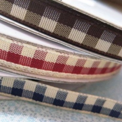 โบว์ลายสก๊อต ขนาด 0.6 ซม. ราคา/หลา