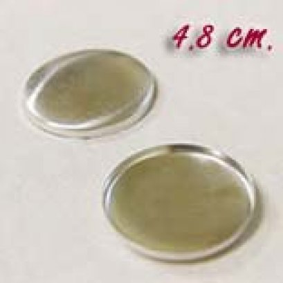 อลูมิเนียมสำหรับทำ macaron coin purse ขนาด 4.8 cm. 2 คู่/แพ็ค