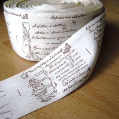 ป้ายผ้า Handmade รวม 3 ลาย  ขนาด 4 cm.ราคา/หลา