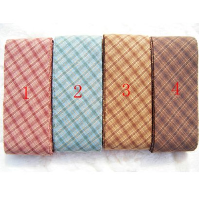 ผ้ากุ๊นสำเร็จรูป (ผ้า Country) หน้ากว้าง 3.5 cm. หลาละ 