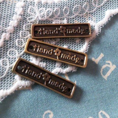 ป้ายเหล็ก Handmade ขนาด 2.5 cm. ราคา/อัน