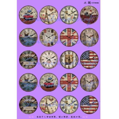 ภาพสำหรับนำไปทำจี้ หรือตัวห้อย ขนาด 20 mm