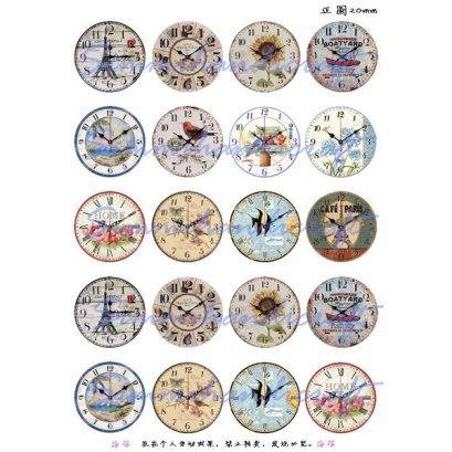 ภาพสำหรับนำไปทำจี้ หรือตัวห้อย นาฬิกา vintage เลือกขนาดด้านในค่ะ