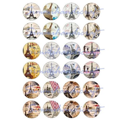 ภาพสำหรับนำไปทำจี้ หรือตัวห้อย Paris เลือกขนาดด้านในค่ะ