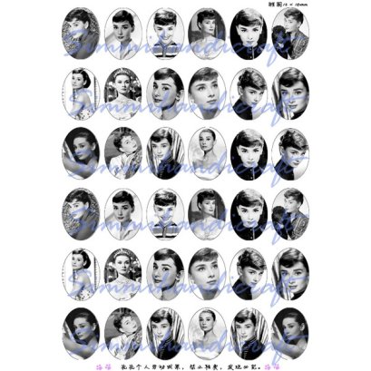 ภาพสำหรับนำไปทำจี้ หรือตัวห้อย Vintage เลือกขนาดด้านในค่ะ