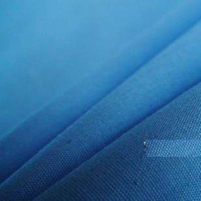 ผ้า cotton ไทย สีพื้นฟ้า ขนาด 1/4 เมตร (50*55 ซม.)