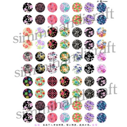 ภาพสำหรับนำไปทำจี้ หรือตัวห้อย Vintage ขนาด 10 mm.