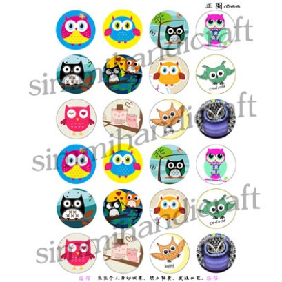 ภาพสำหรับนำไปทำจี้ หรือตัวห้อย Vintage ขนาด 18 mm.