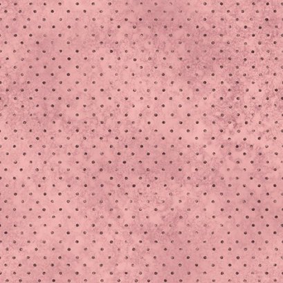 ผ้าอเมริกาลายจุดน้ำตาลพื้นชมพูอ่อน สำหรับ mat ผ้าน้องมิร่า ขนาด 45 x 55 ซม.