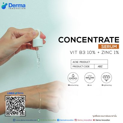Concentrate Serum Vit B3 10% + Zinc 1%