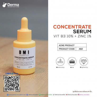 Concentrate Serum Vit B3 10% + Zinc 1%