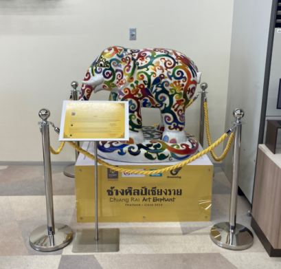 มอบ “ช้างศิลป์เชียงราย”  ให้กับ  โอตารุ อาร์ตเบส , ฮอกไกโด ประเทศญี่ปุ่น