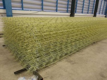 GFRP (Glass fiber reinforced polymer) (Fiberglass rebar)