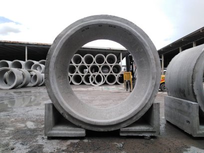 หมอนรองท่อสำเร็จรูป CCP ,Concrete Pipe Supportors , Concrete pipe Sleeper