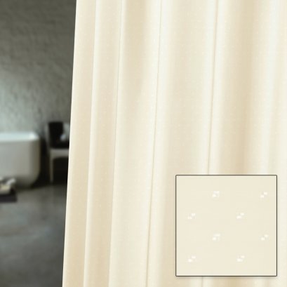 TEXTILE SHOWER CURTAIN DOBBY STYLE