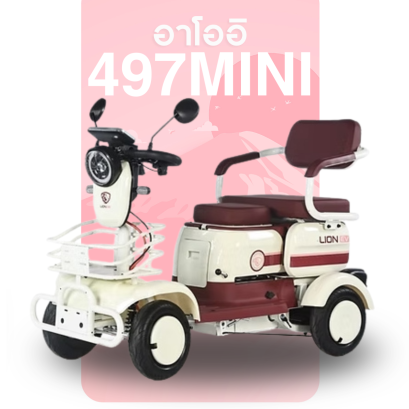 จักรยานไฟฟ้า 4 ล้อรุ่น 497Mini