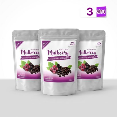 มัลเบอรี่อบแห้งรสธรรมชาติ ตราภูดอย Mulberry dry natural