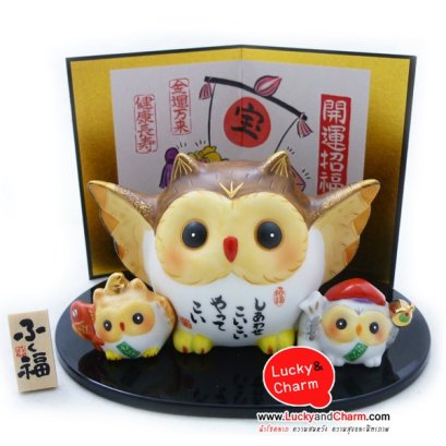 นกฮูกเทพ Daikokuten เทพเจ้าแห่งความมั่งคั่ง และเทพเจ้าแห่งการค้าขาย Ebisu เหมาะไว้ที่ร้านค้า 7   CM