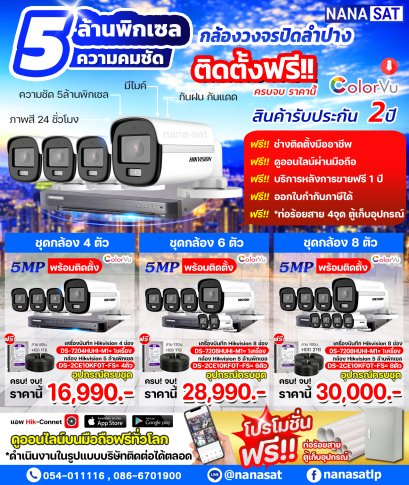 กล้องวงจรปิดลำปาง