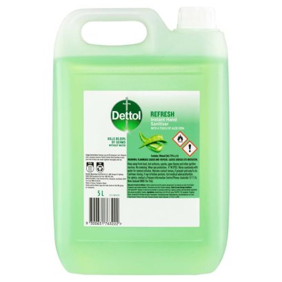 เจลเดทตอล Dettol Refresh Instant Hand Sanitiser 5L