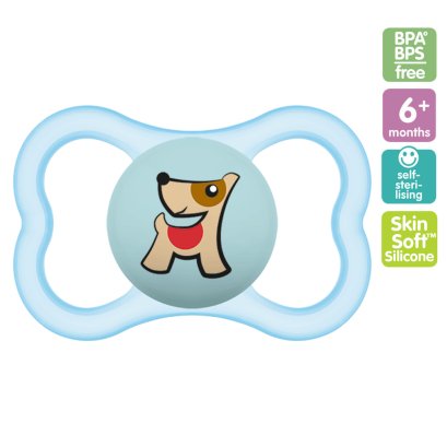 MAM Perfect Night Pacifier, 6+ Months, Boy, 2 Pack - DroneUp Delivery