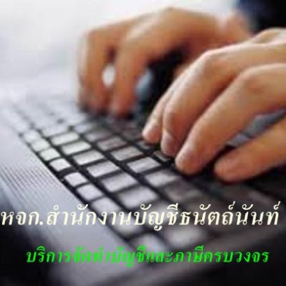 บริการยื่นงบการเงิน