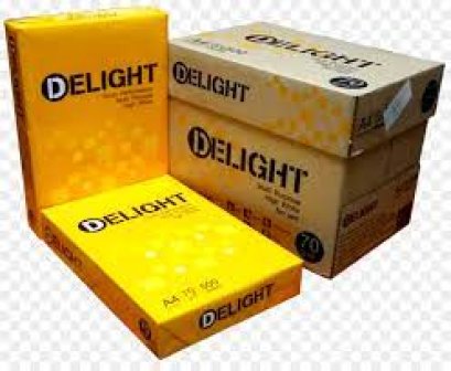Delight กระดาษถ่ายเอกสาร 70 แกรม A4 (5รีม)