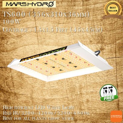 MARS HYDRO TS600 ไฟปลูกต้นไม้ รุ่น TS600 LED Grow Light