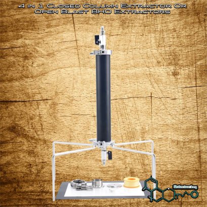 Black anti-static layer BHO 90g four-in-one type Closed Column Extractor Or Open Blast Extractors