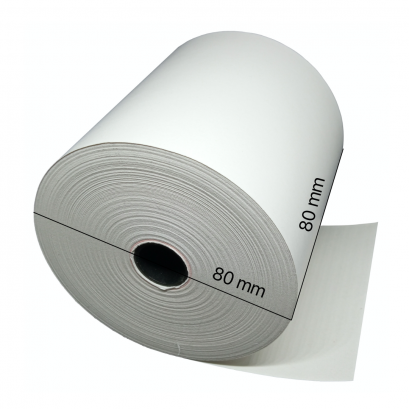 กระดาษความร้อน Atco 80x80 มม. (3 ม้วน)
