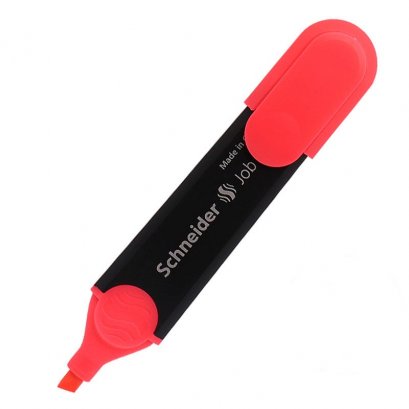 ปากกาเน้นข้อความ Schneider สีแดง
