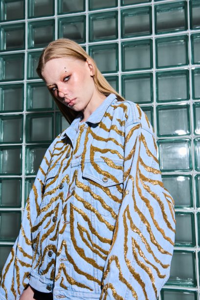 Golden Static Jacket