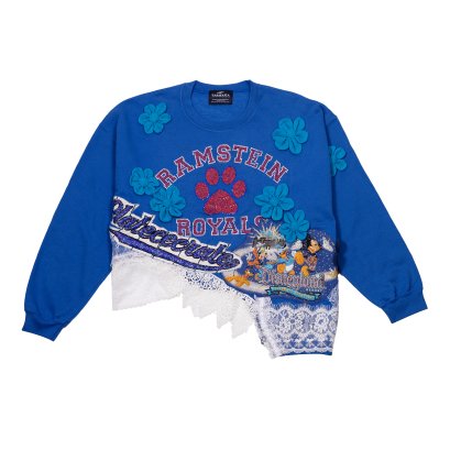 Royal Bloom Lace Sweater