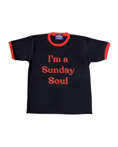 sunday black tee-small