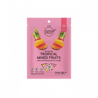 dried mixed fruits 25g