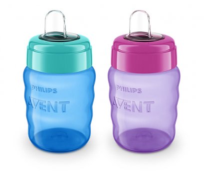 Philips AVENT ถ้วยหัดดื่ม CLASSIC SPOUT CUP 9OZ สำหรับเด็ก 12M+