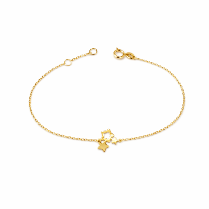 สร้อยข้อมือ 18K Yellow Gold No Diamon