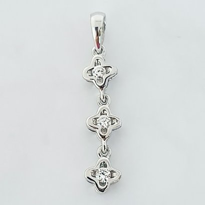 Pendents 18K White Gold with Diamond