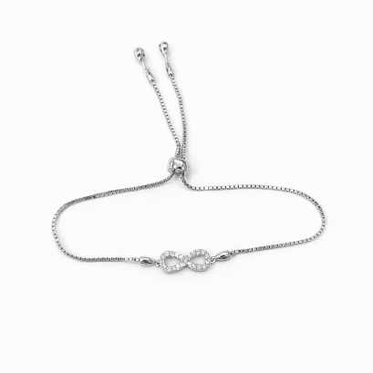 Bracelets 18K White Gold with Round Diamon