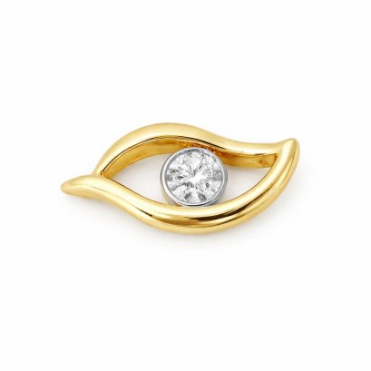 Pendents 18K Yellow Gold with Diamond