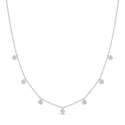 Pendents 18K White Gold with Diamond