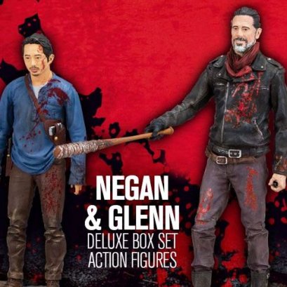 The Walking Dead Negan & Glenn Deluxe Box Set 2-Pack