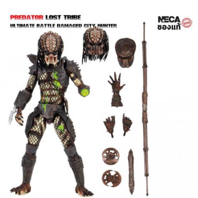 NECA Predator 2 Ultimate Battle Damaged City Hunter Action Figure